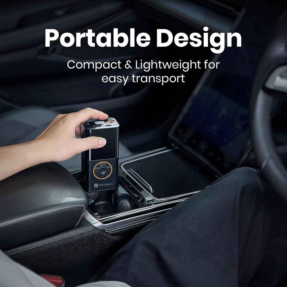 Portronics Vayu 3.0 Rechargeable Tyre Inflator