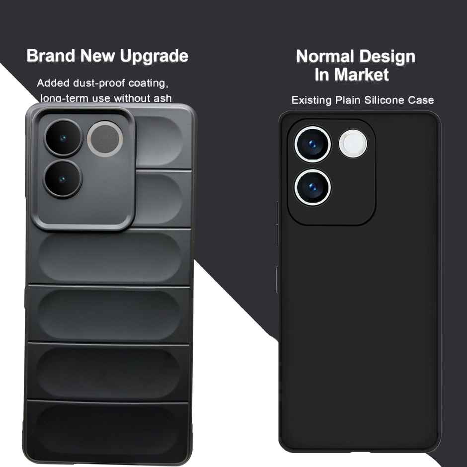 Artistque Case For Iqoo Z7 Pro 5g / Vivo T2 Pro 5g Back Cover | Liquid Stripe Cover Silicone