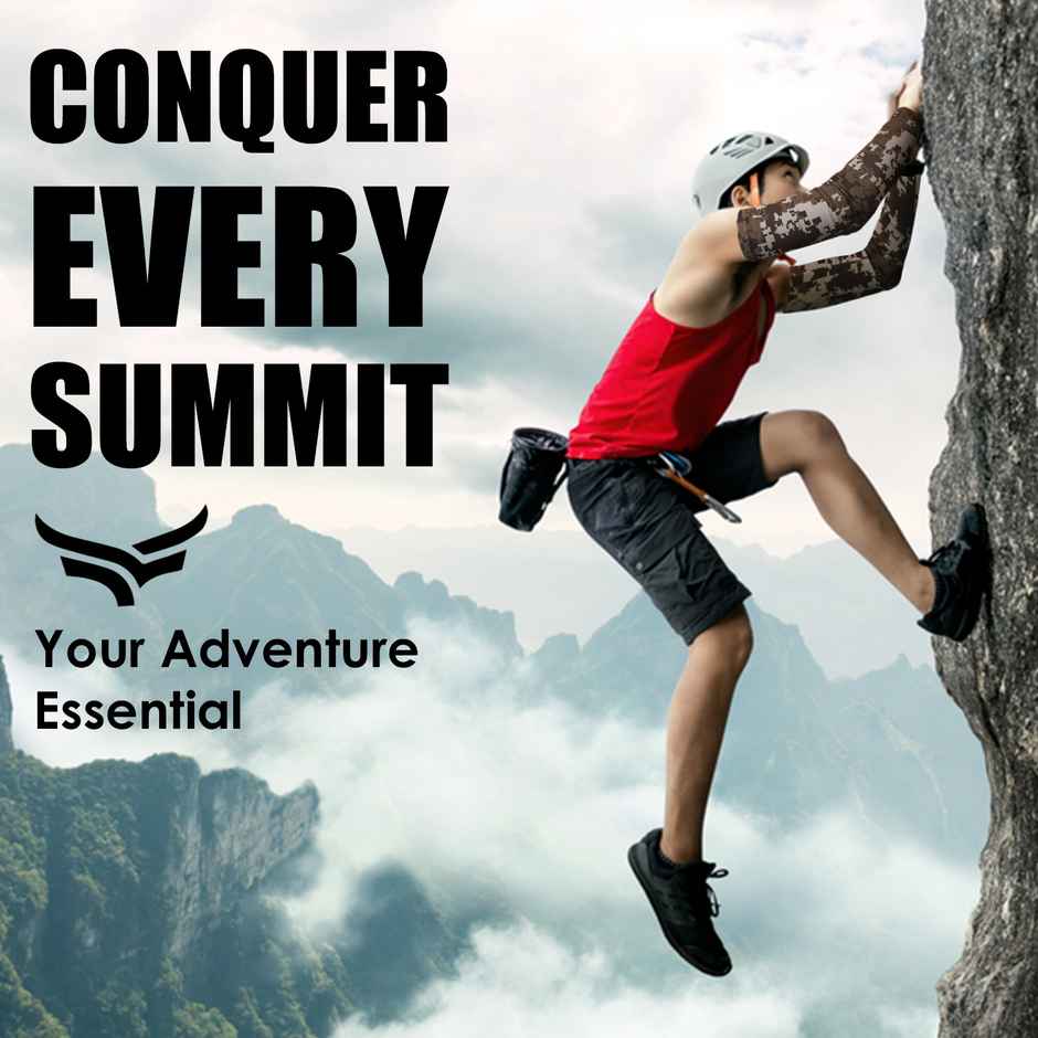 Xtrim Unisex Arm Compression Sleeves For Dust And Sun Protection For Men Women - M | Camo Dessert