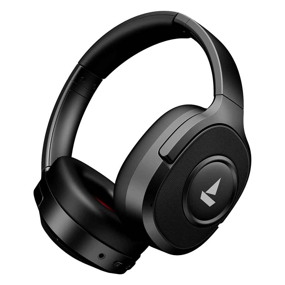 boAt Rockerz Plus 550 ANC, 40dB Hybrid ANC, 80Hrs Playback, Beast Mode, 40mm Drivers | Cosmic Black