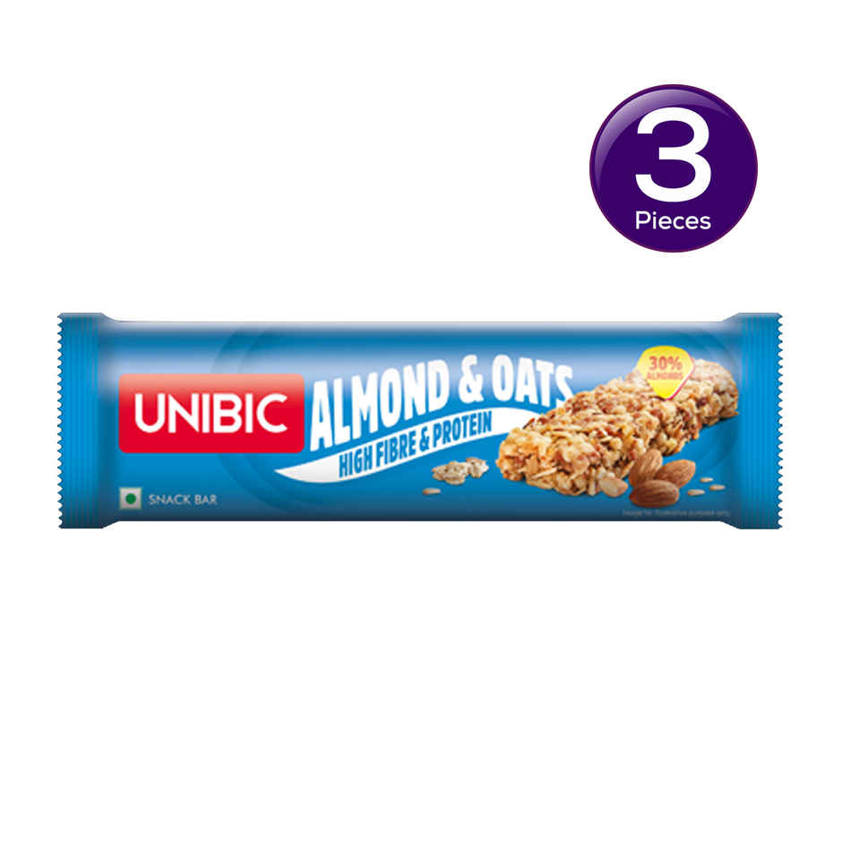 UNIBIC Almond & Oats Protein Bar Combo