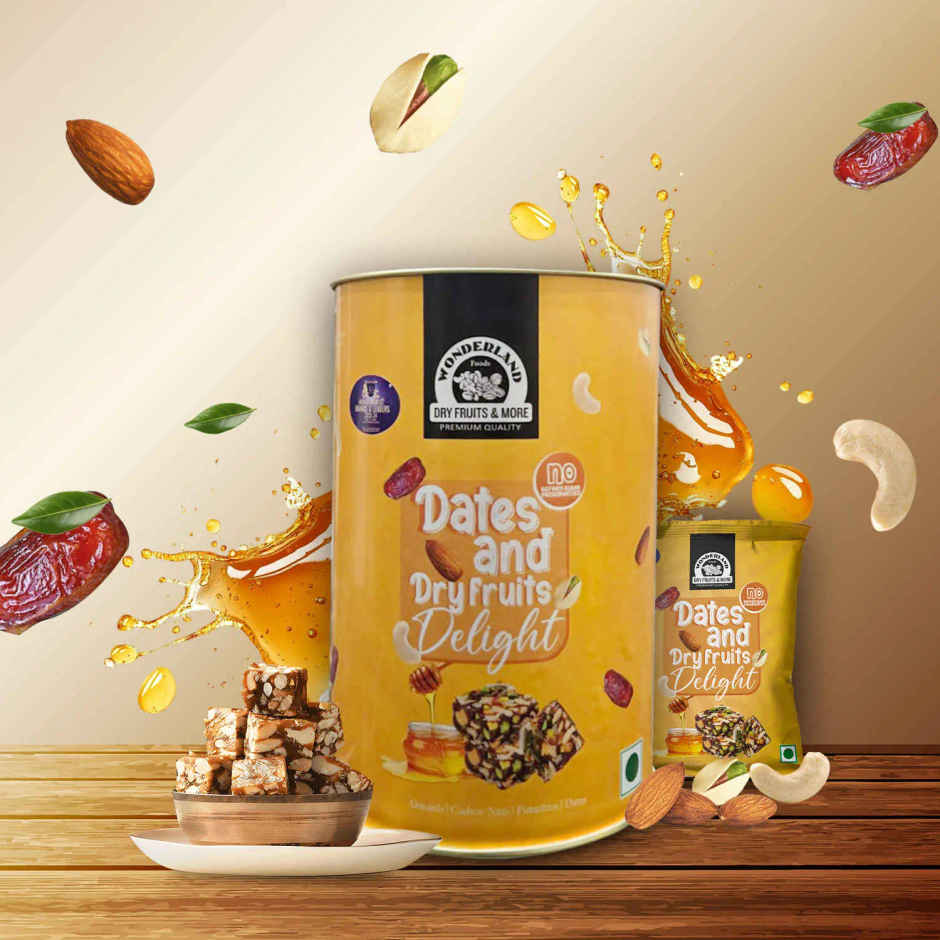 Wonderland Foods Vrat Dates & Dry Fruits Delight
