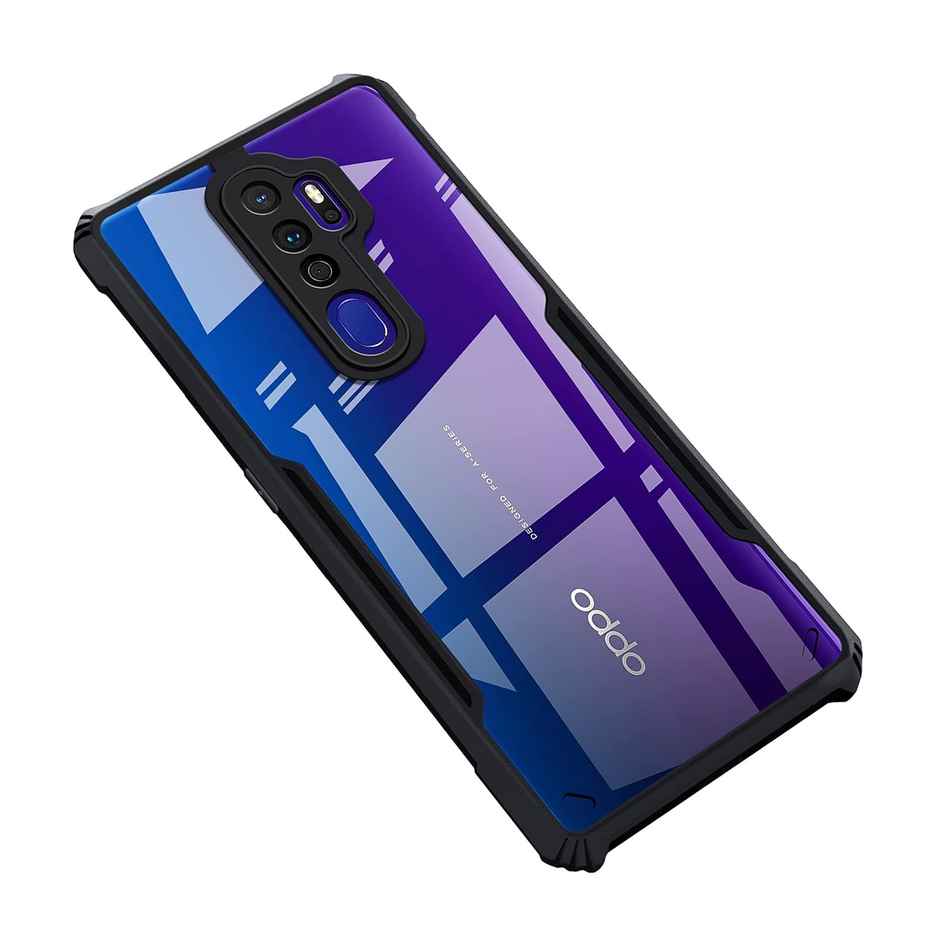 Zapcase Back Cover for Oppo A9 2020, Oppo A5 2020 | Matte-Black