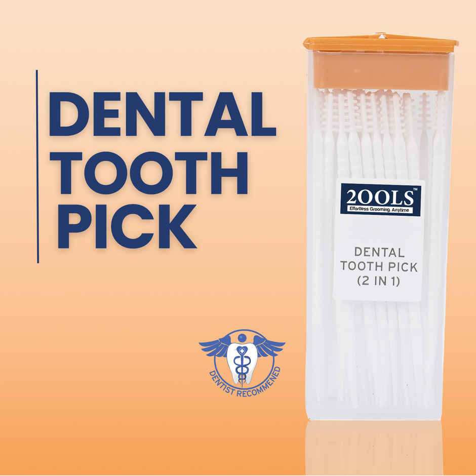 2OOLS 2in1 Inter-Dental Tooth Pick for Teeth Cleaning | TSOC8203