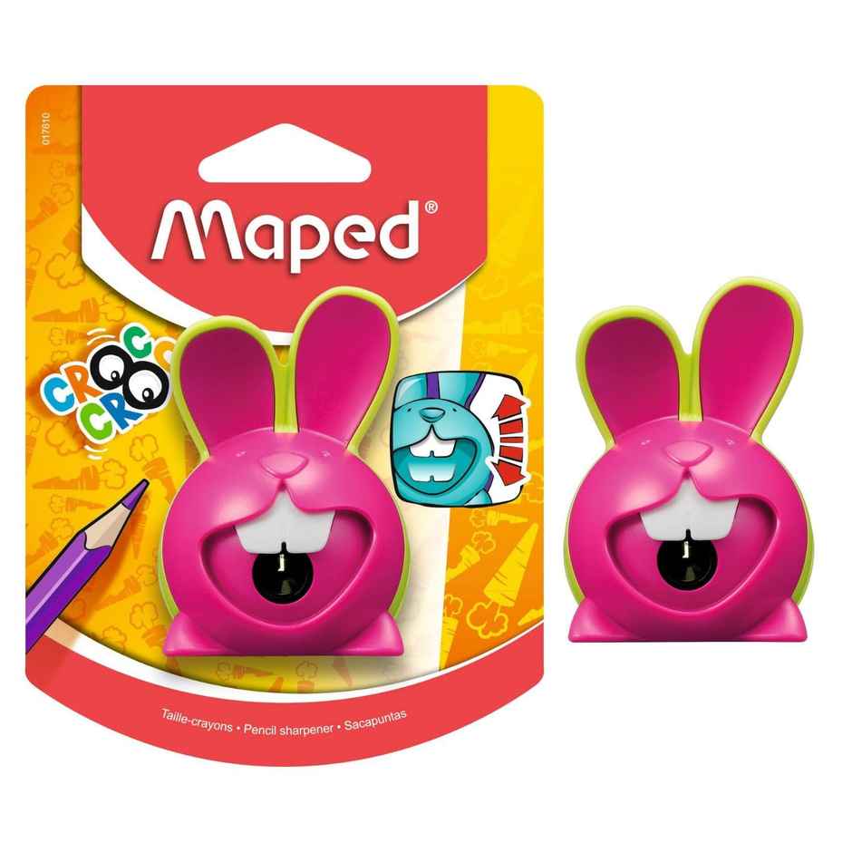 Maped Croc Croc 1 Hole Pencil Sharpener For Kids