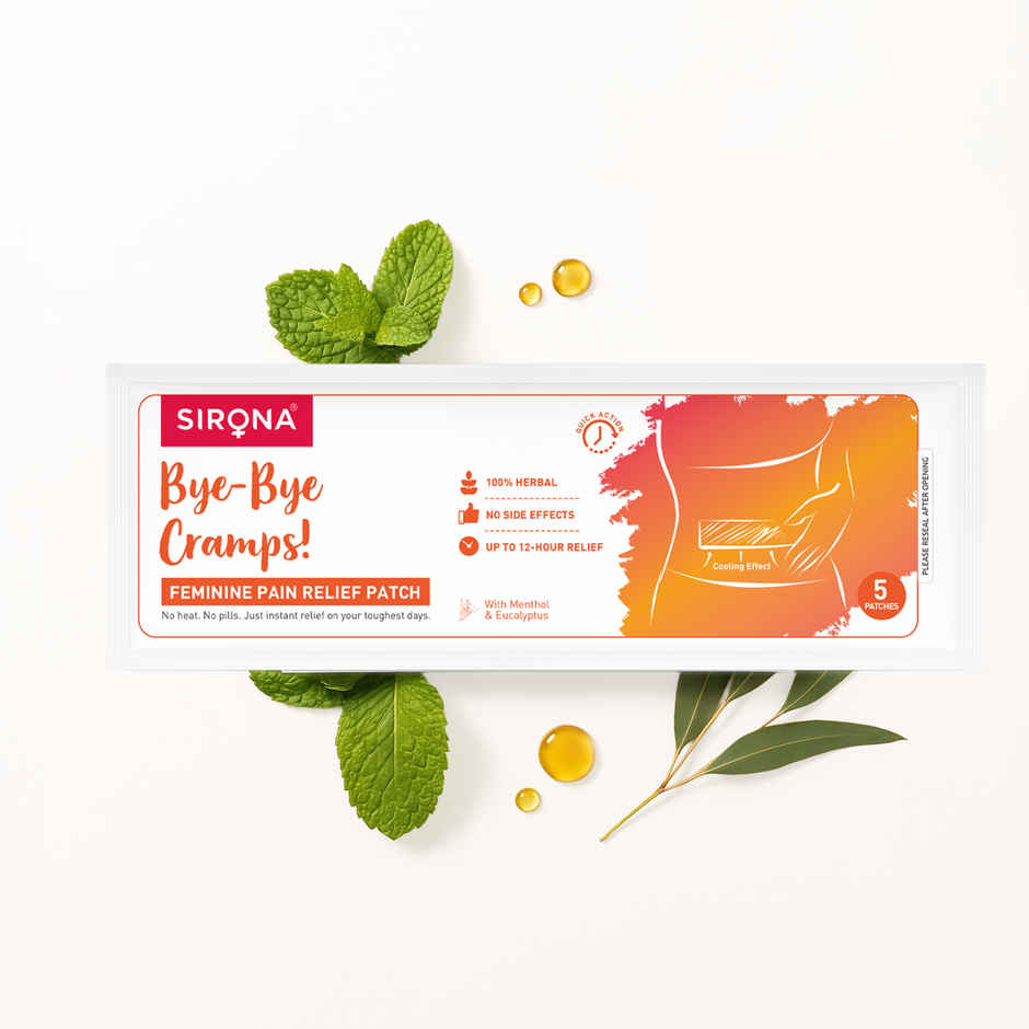 Sirona Feminine Pain Relief Patches