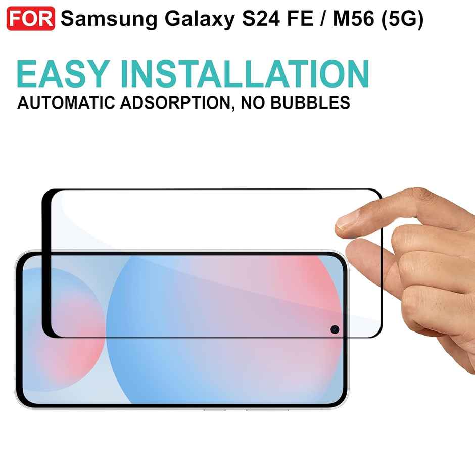 Artistque Tempered Glass for Samsung Galaxy S24 FE Screen Protector Guard