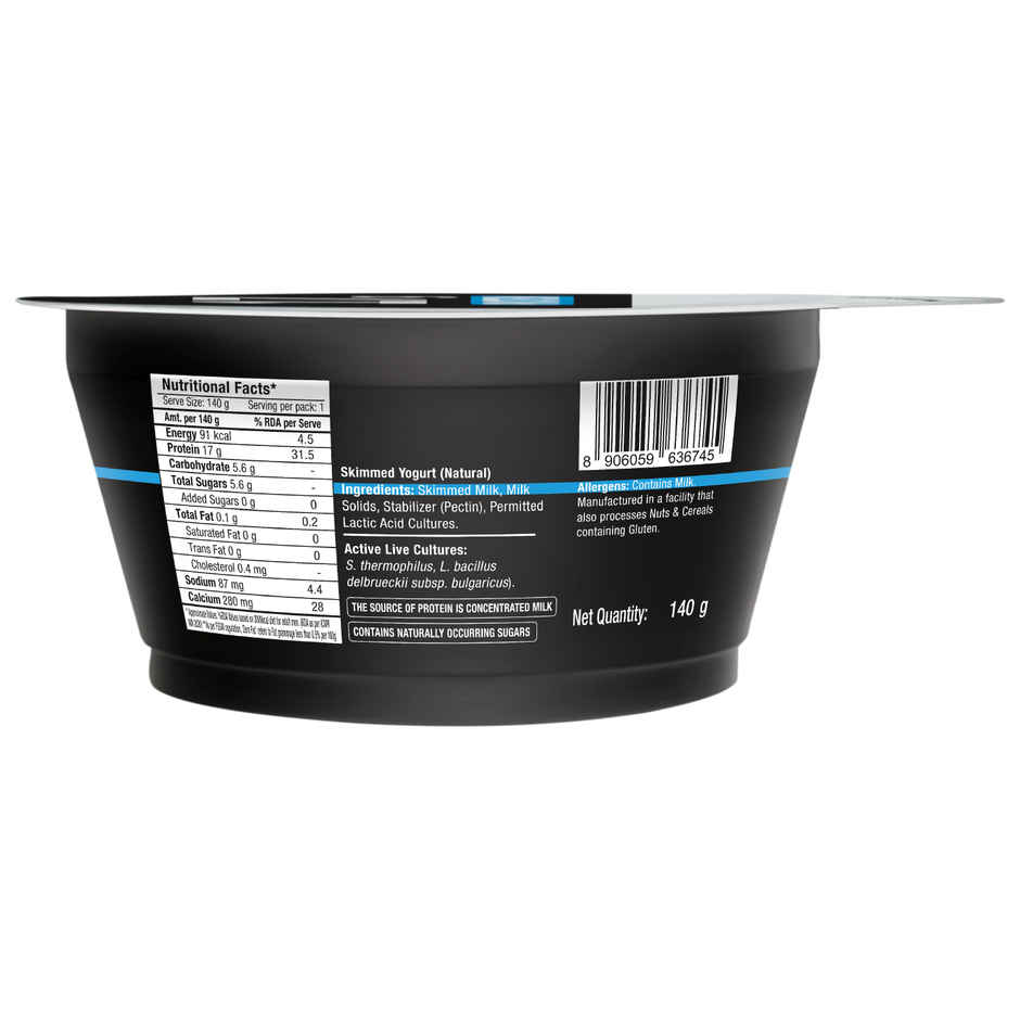 Epigamia 17g Protein Turbo Yogurt Natural Combo 