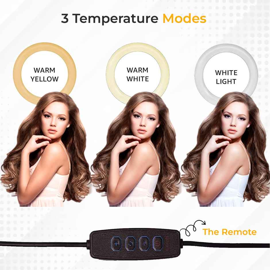 Tygot 12 Inch Ring Light with 7 Feet Tripod Stand