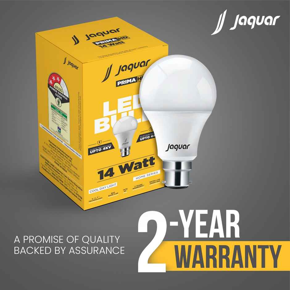 Jaquar 14W Prima Led B22 Bulb Cool white