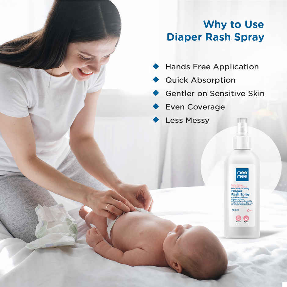 Mee Mee Soothing Diaper Rash Spray for baby with natural ingredients -100 ml