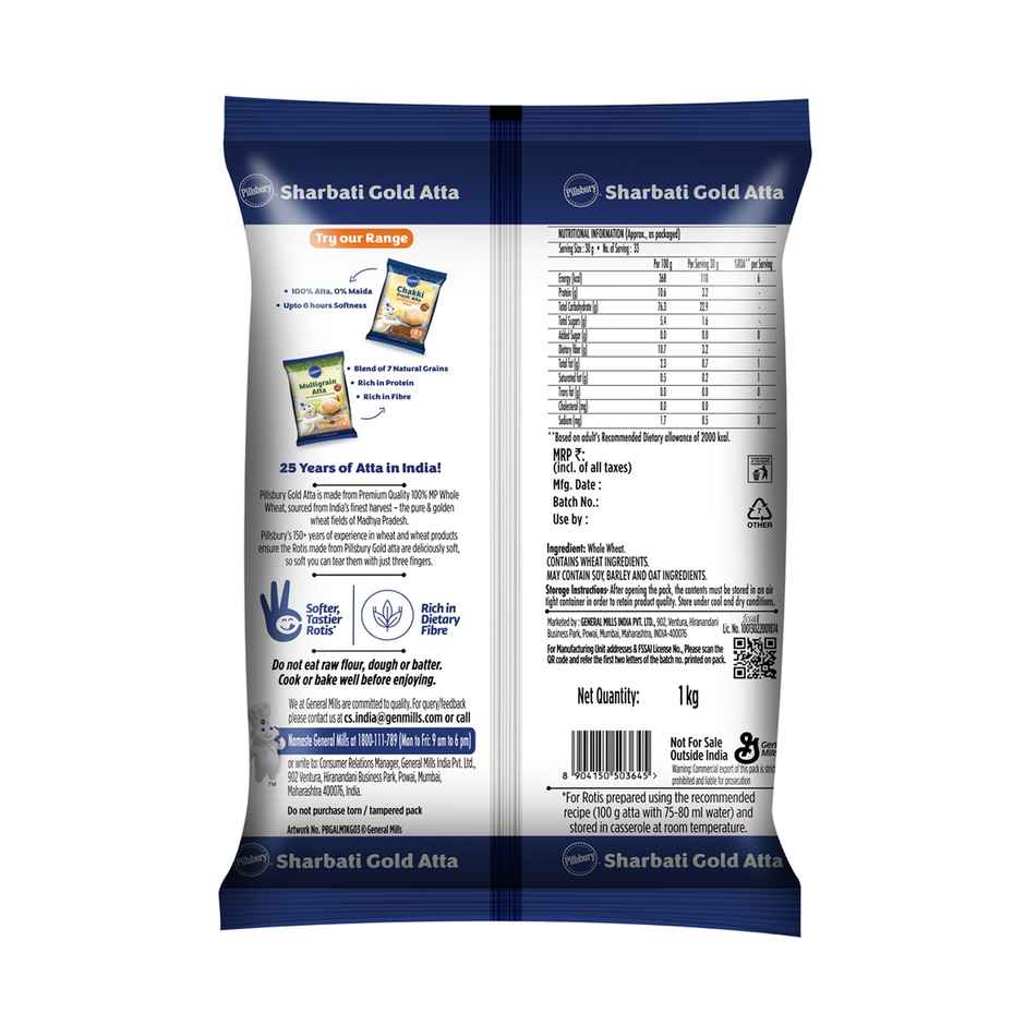 Pillsbury Gold Sharbati Atta