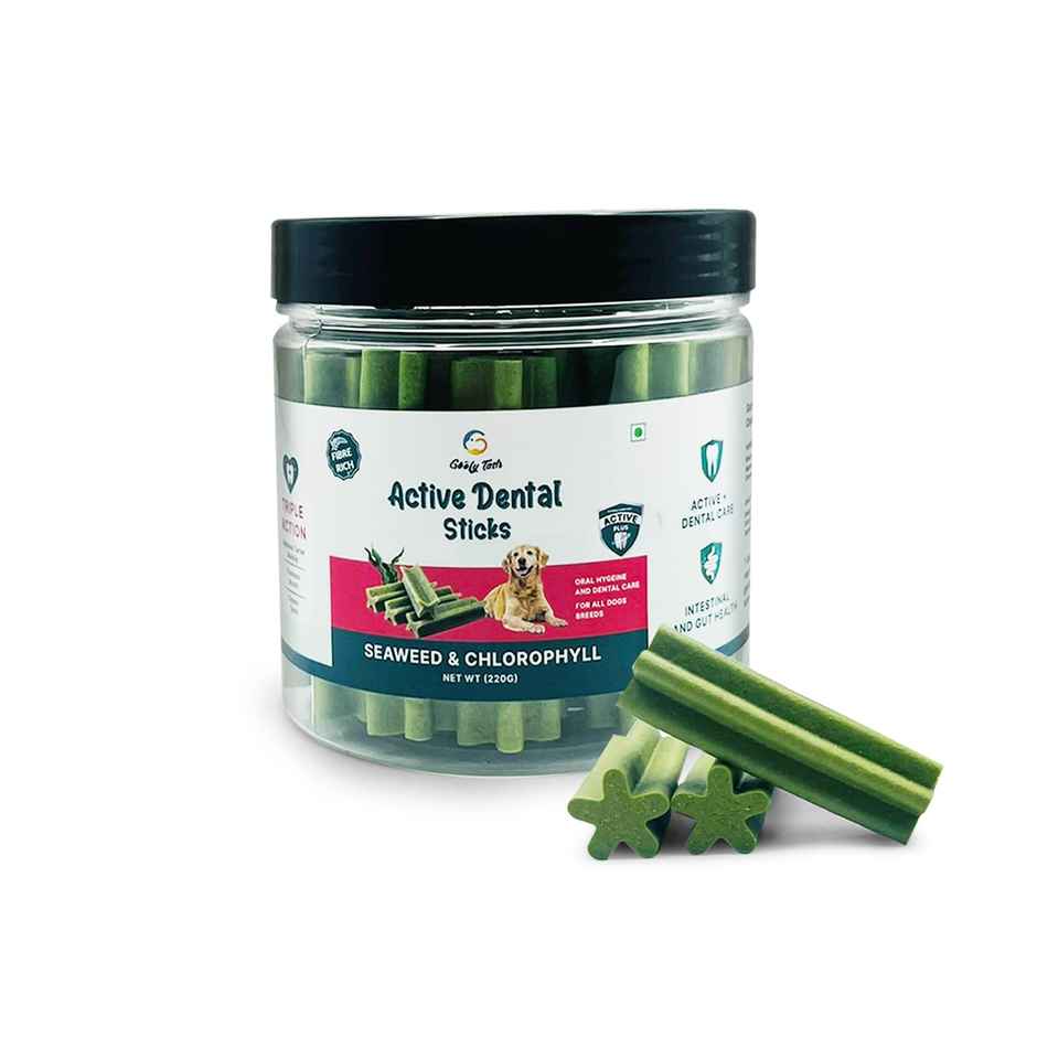Goofy Tails Active Dental Sticks - Seaweed