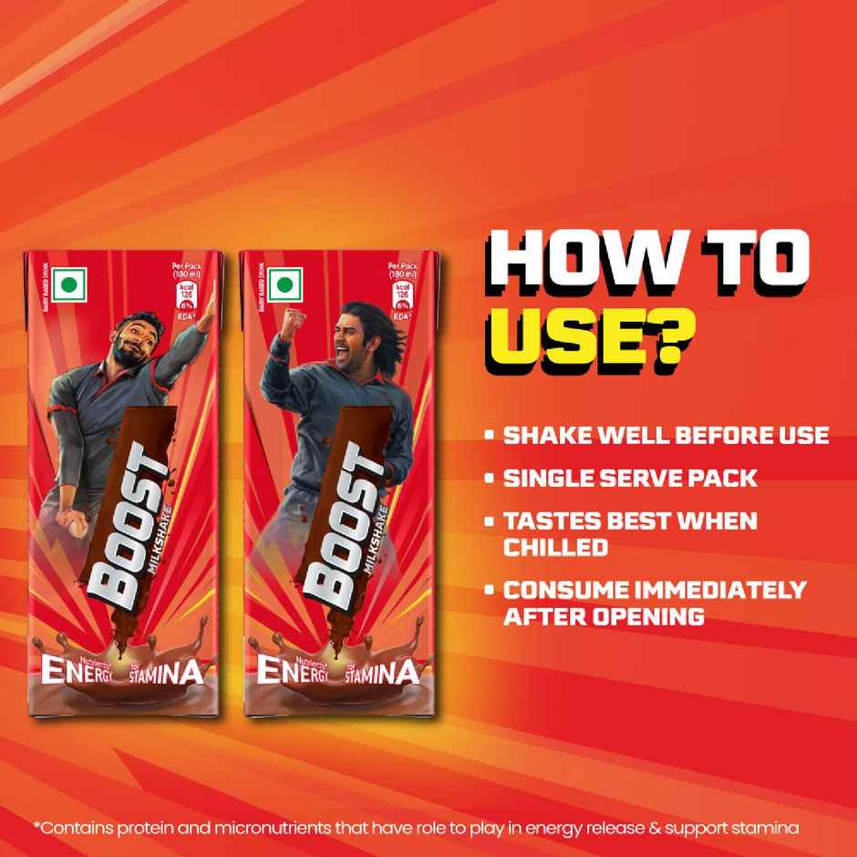 Boost Chocolate Milkshake Combo 