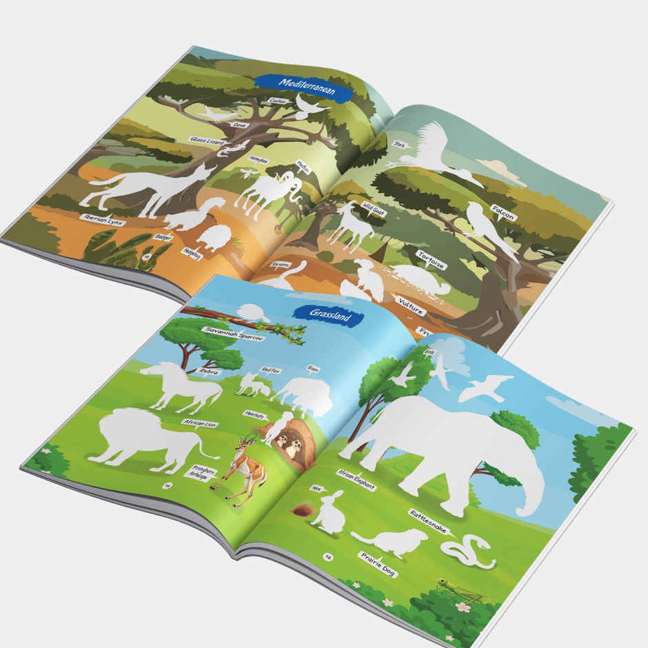 My First Sticker Book | Jungle | Activity Book for Kids | Stickers for Children | Age 3+ Years