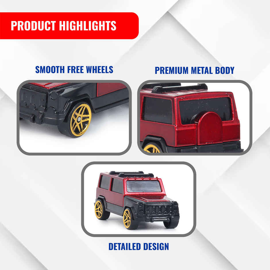 Race N Roll 1:64 Metal Die Cast Car - Hu | Pack of 1