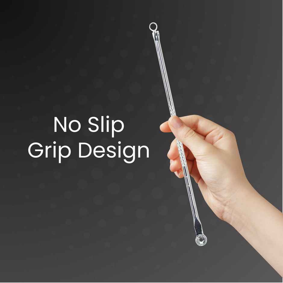 Midazzle Stainless Steel Blackhead & Whitehead Remover Face Care Tool | MIBR3301