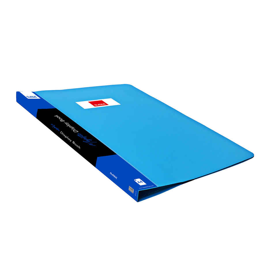 Saya Vibrant Display Book - 60 Pockets A4 Size, Document Organizer | Assorted