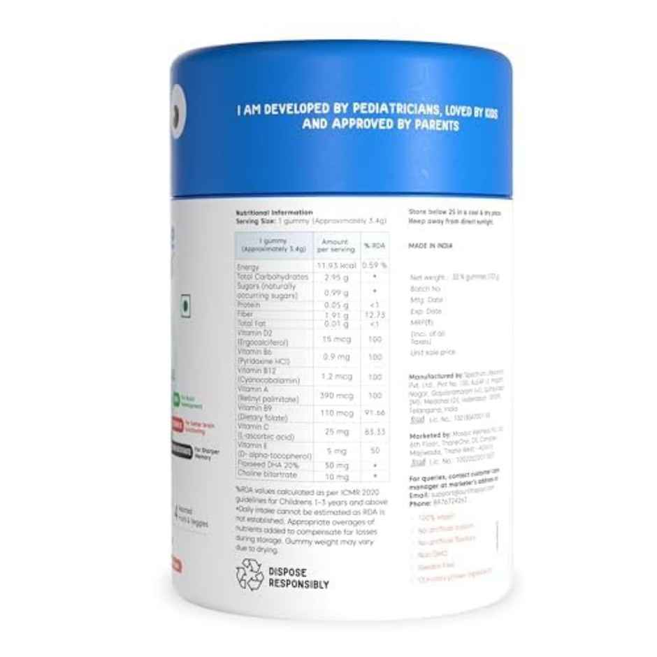 Little Joys Dha Brain Gummies | 2+ Years - Strawberry