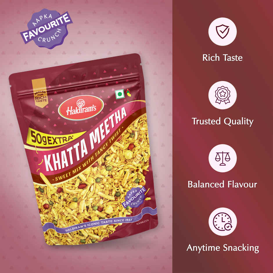 Haldiram's Khatta Meetha | Savory Snack