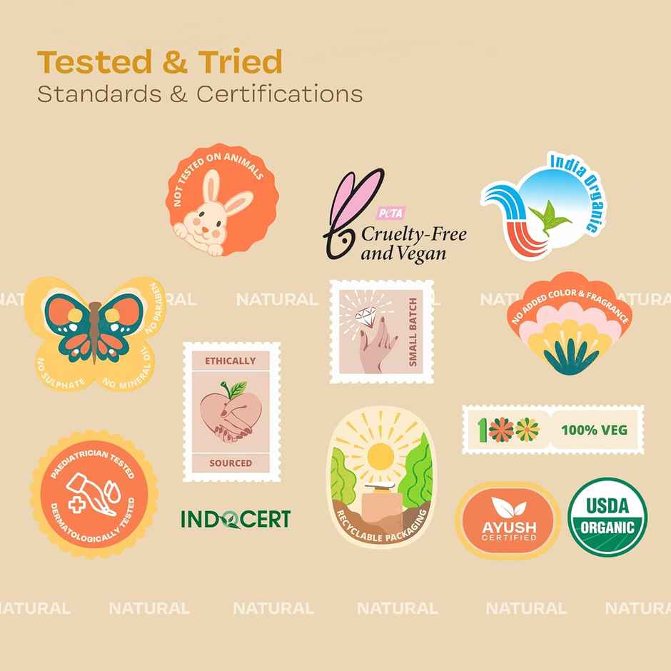 Maate Kids Foaming Face Wash With Ayurvedic Herbs Holy Lotus & Mulberry Baby For 3-12 Years