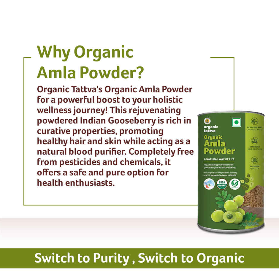 Organic Tattva Amla Powder