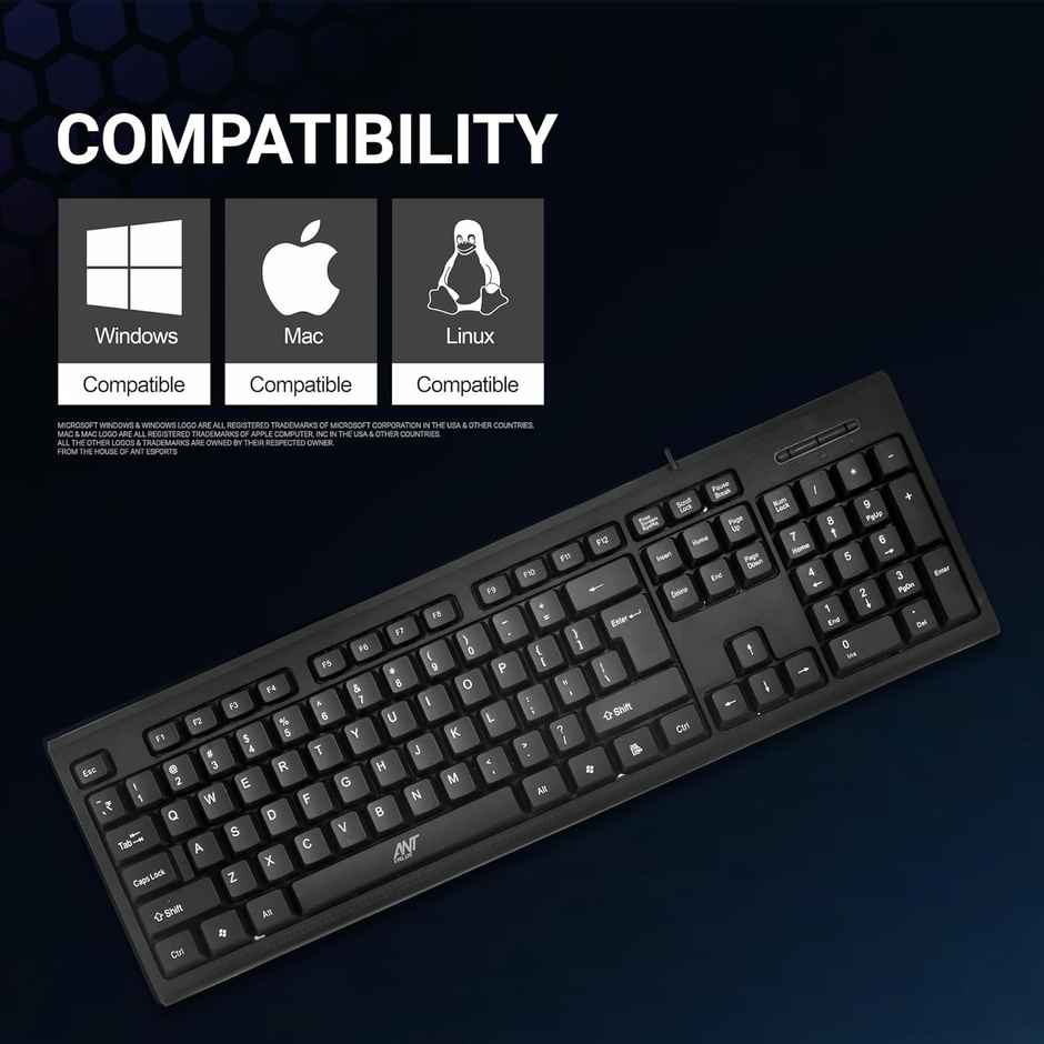 Ant Value Fkbri01 Wired Keyboard