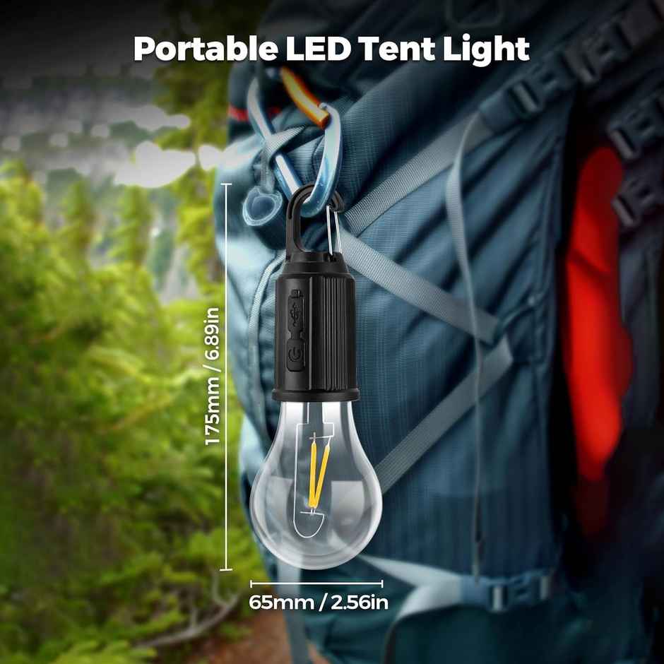 DesiDiya Emergency Portable Hanging Camping Bulb (Pack Of 1)