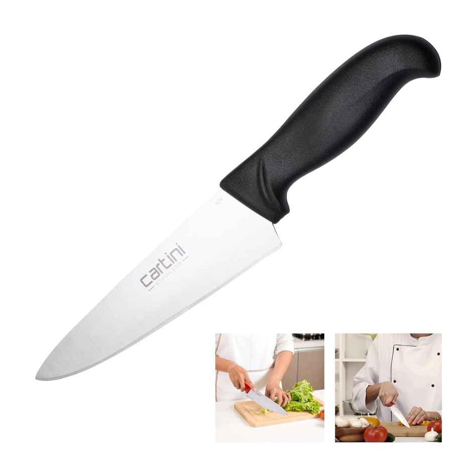 Godrej Cartini Classic Chef Knife Small - Black