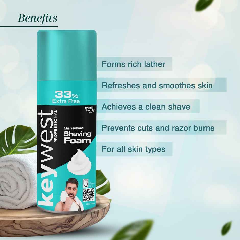 Keywest Sensitive Shaving Foam