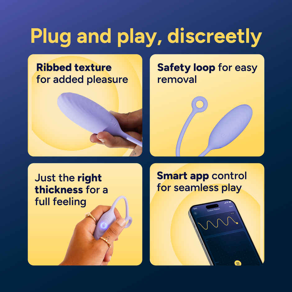 MyMuse Dive plus App Controlled Personal Massager