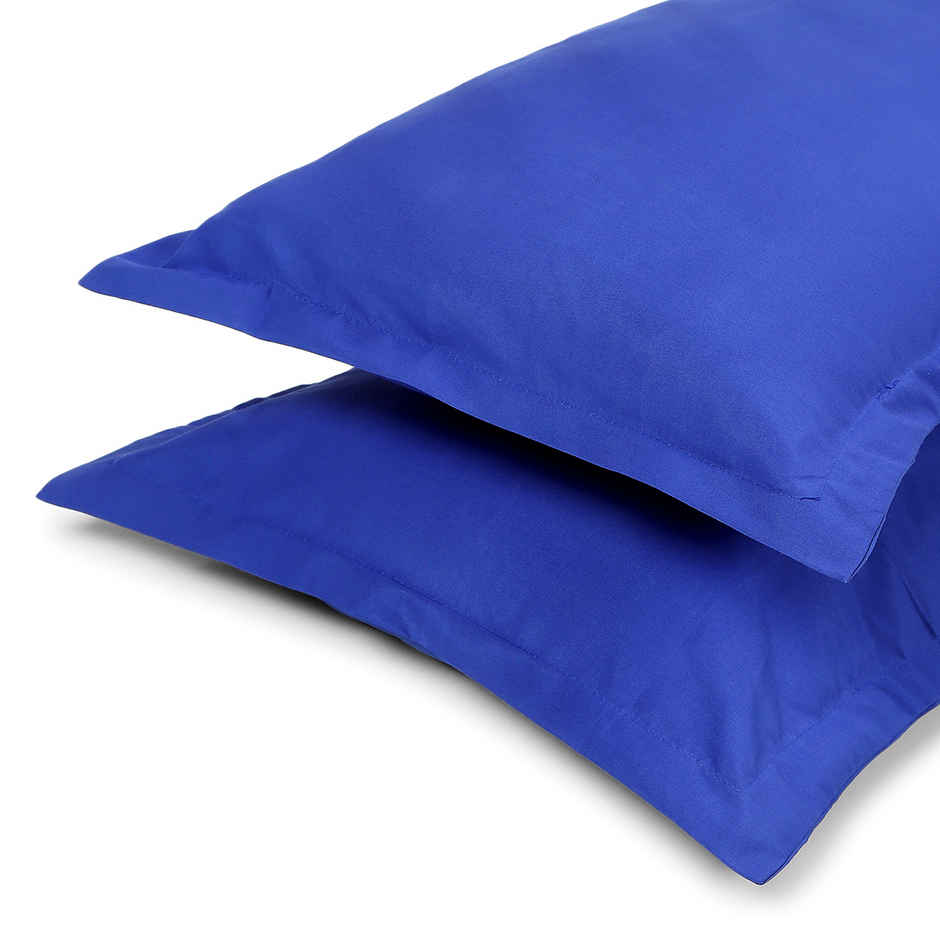 Status Pillow Cover Set Of 2 46 Cm x 69 Cm - Dark Blue
