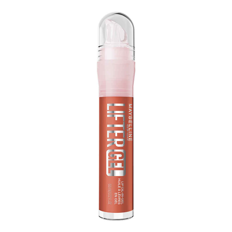 Maybelline Lifter Gel Lip Oil In Gel | Glass shine | 24H Hydration | Softer, Vanilla Horchata