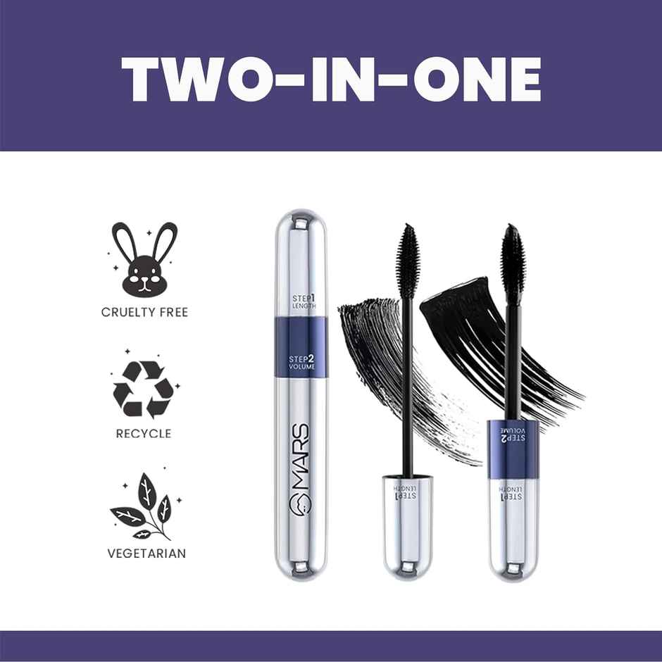 MARS Cosmetics Double Trouble Mascara (Black)