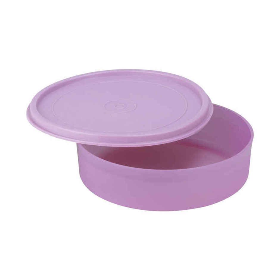 Joyo Fresherware Round Khakhra, Papad, Roti Storage Container, 750ml, Assorted
