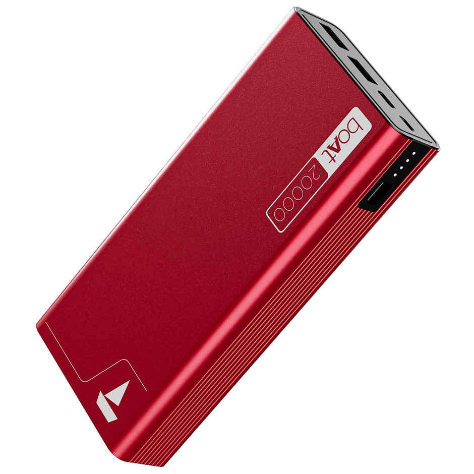 boAt 20000 mAh Power Bank w/ 2-Way 22.5W Fast Charging & Smart Power Management - PB400 (Martian Red)