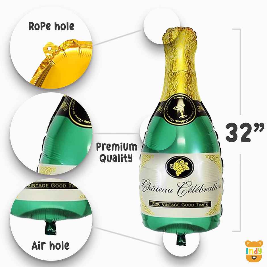 Just Party Cocktail Bachelor Beer Champagne Whiskey Wine Balloon Decoration Combo