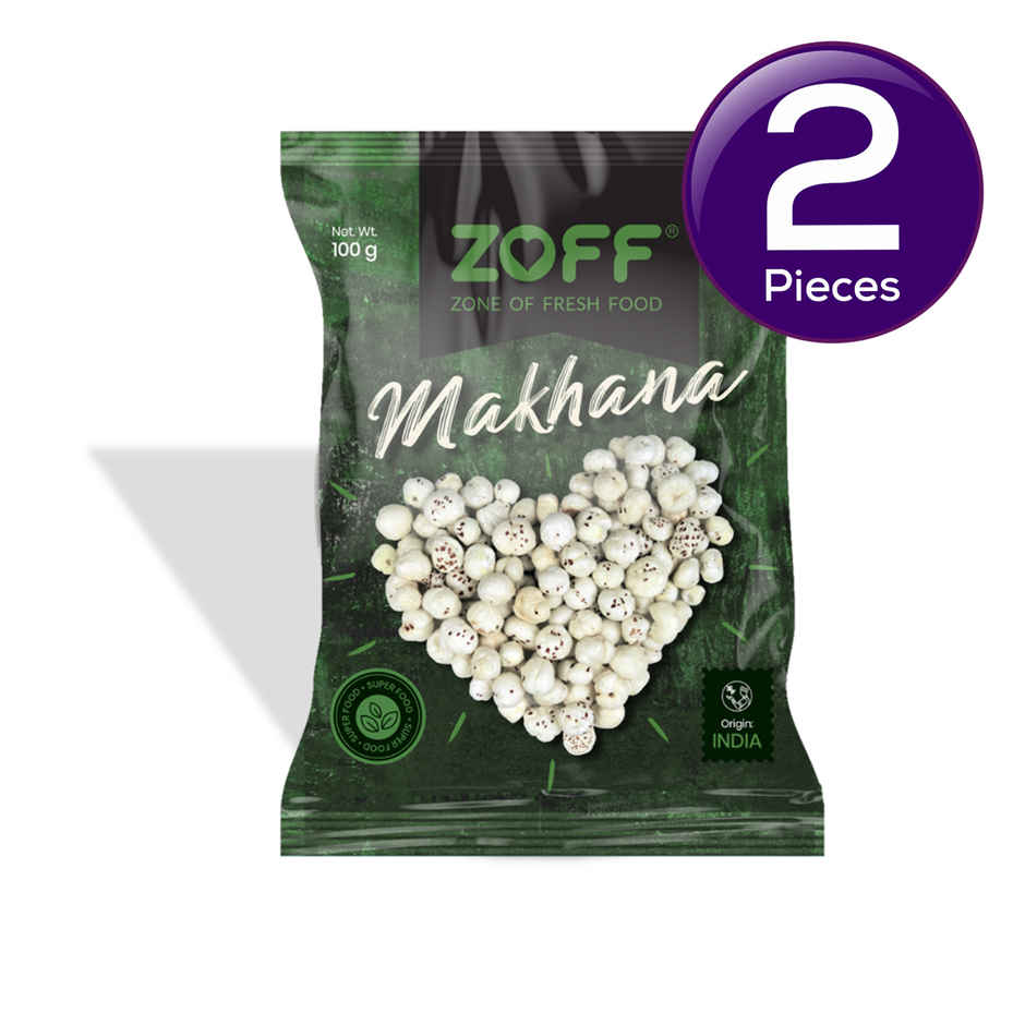 ZOFF Foods Makhana-Lotus Seeds -Fox Nuts Combo
