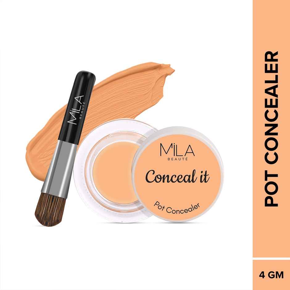 Mila Beaute Conceal It Pot Concealer Spf15 Natural Matte Finish - 06 Natural Nude