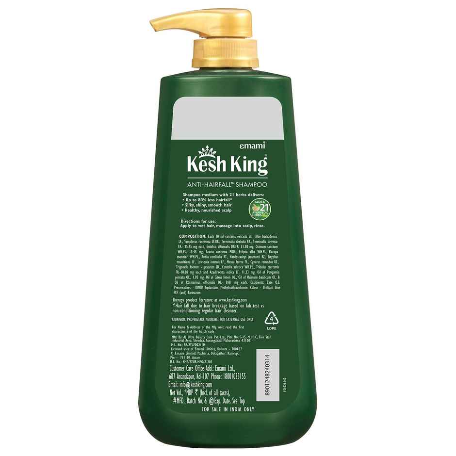 Kesh King Anti Hairfall Shampoo Reduces Hairfall