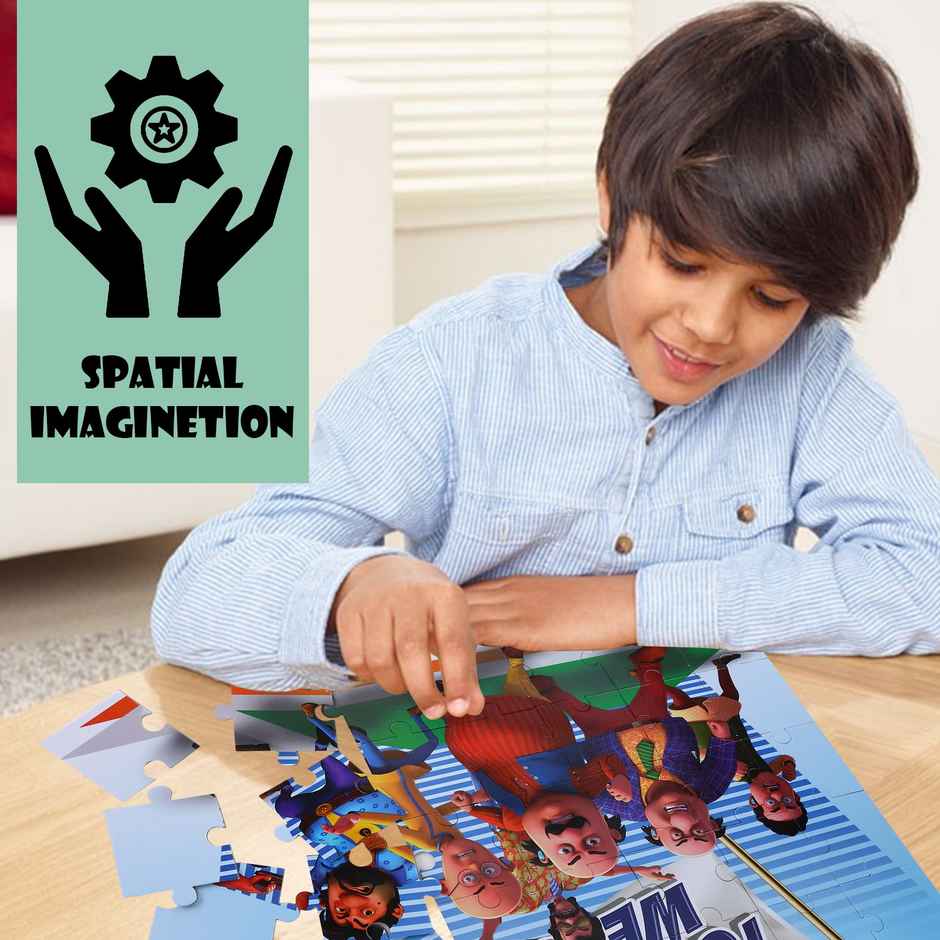 Toyzone Motu Patlu Puzzle 35Pcs