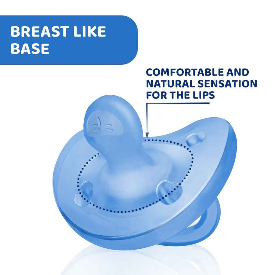 Chicco Soother Physio - Soft Blue | 6-16m
