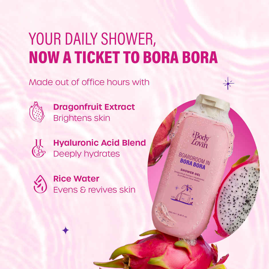 Plum BodyLovin Boardroom In Bora Bora Shower Gel