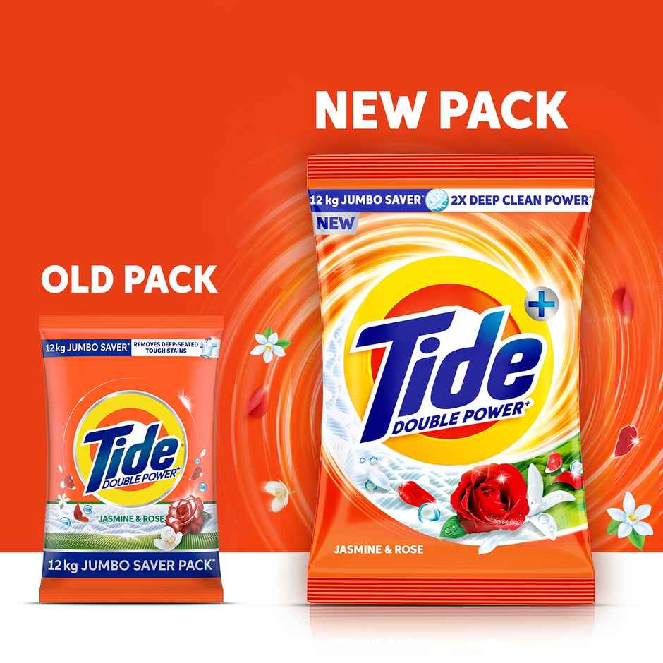 Tide Plus Jasmine & Rose Detergent Powder