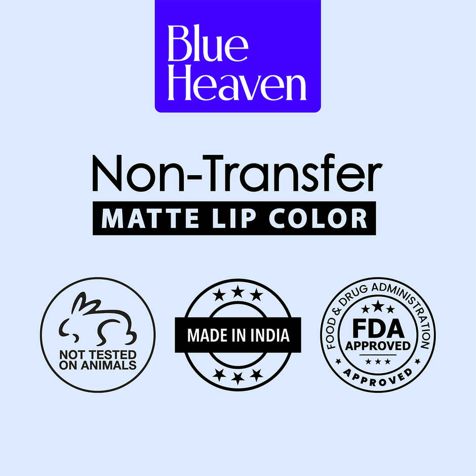 Blue Heaven Non Transfer Lip Color | Pink 102