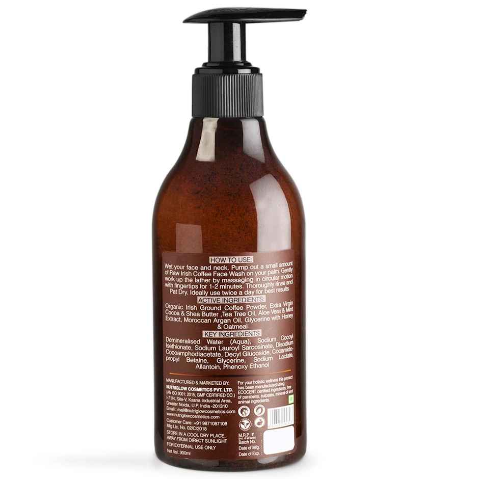 NutriGlow Natural's Coffee Face Wash For Glowing Skin For Men And Women
