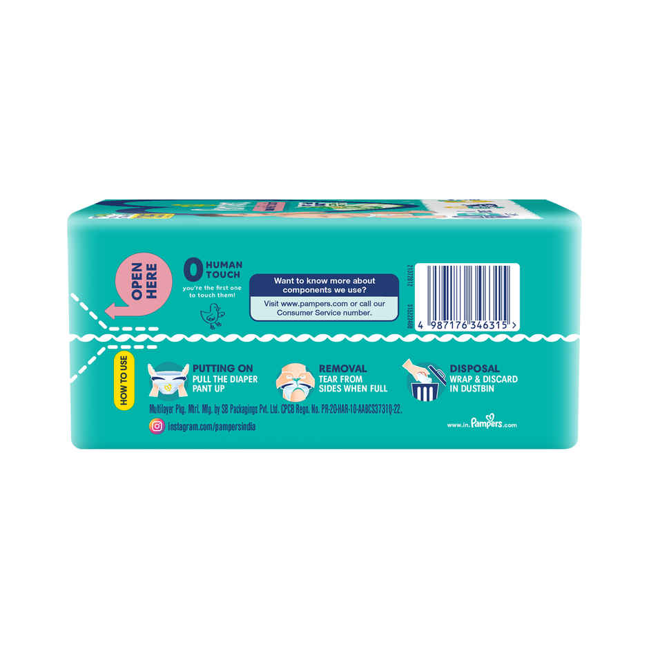 Pampers All Round Protection Baby Diapers | Pant Style | M | 24 pcs