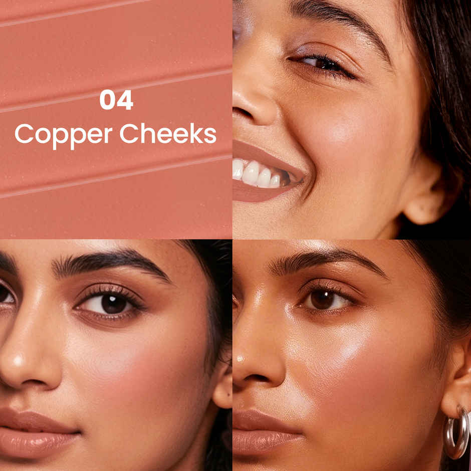 Swiss Beauty Cream It Up Blusher With Shea Butter - 4 Copper Cheeks