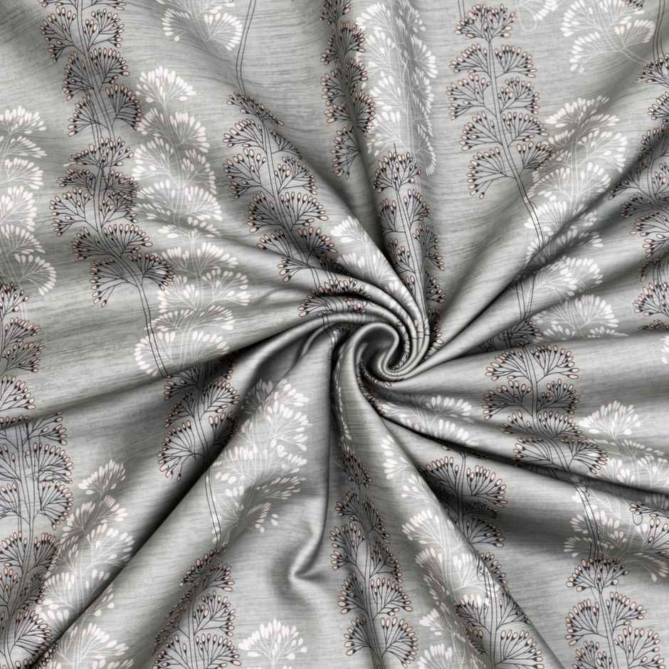 Status Crown Superfine Microfiber Single Bedsheet | Serene Floral | 150 x 220 cm
