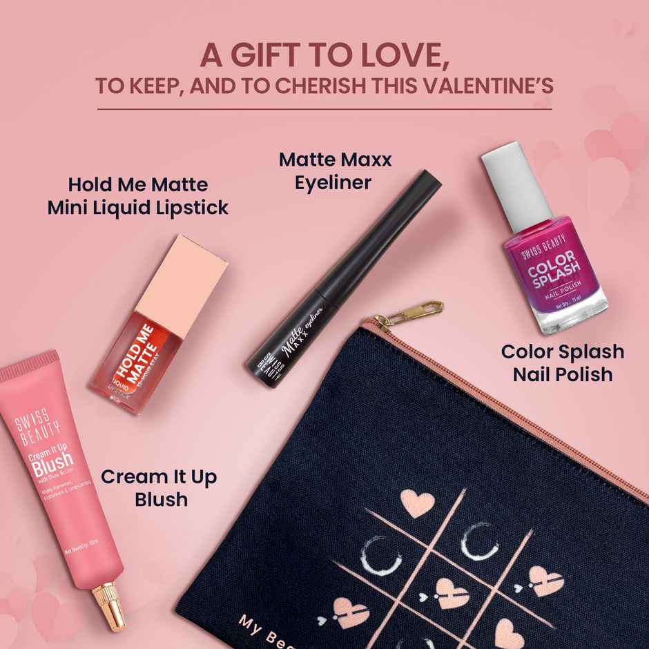 Swiss Beauty Gift Your Heart Out Makeup Kit | With 4 Makeup Essentials